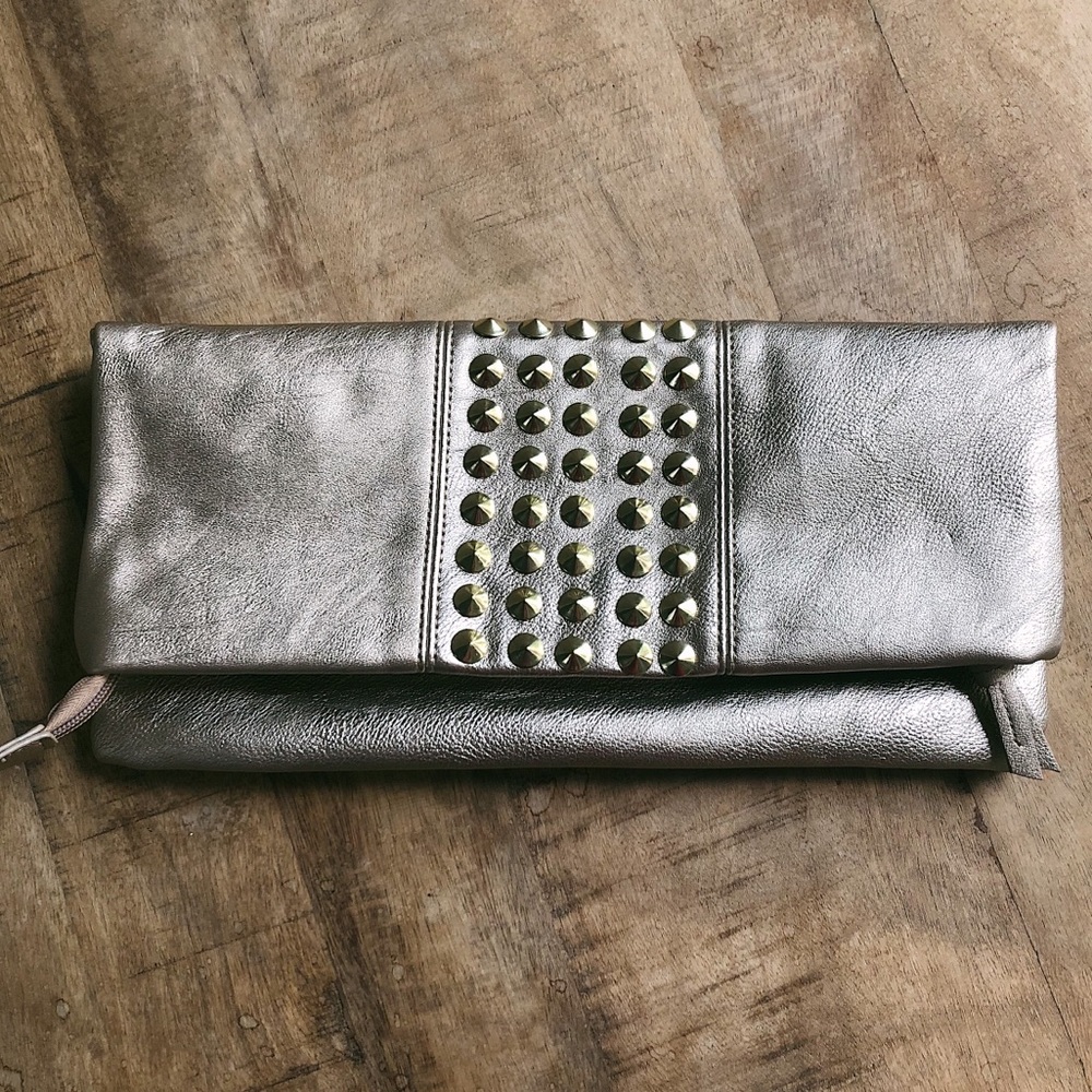 Steve Madden Studded Clutch